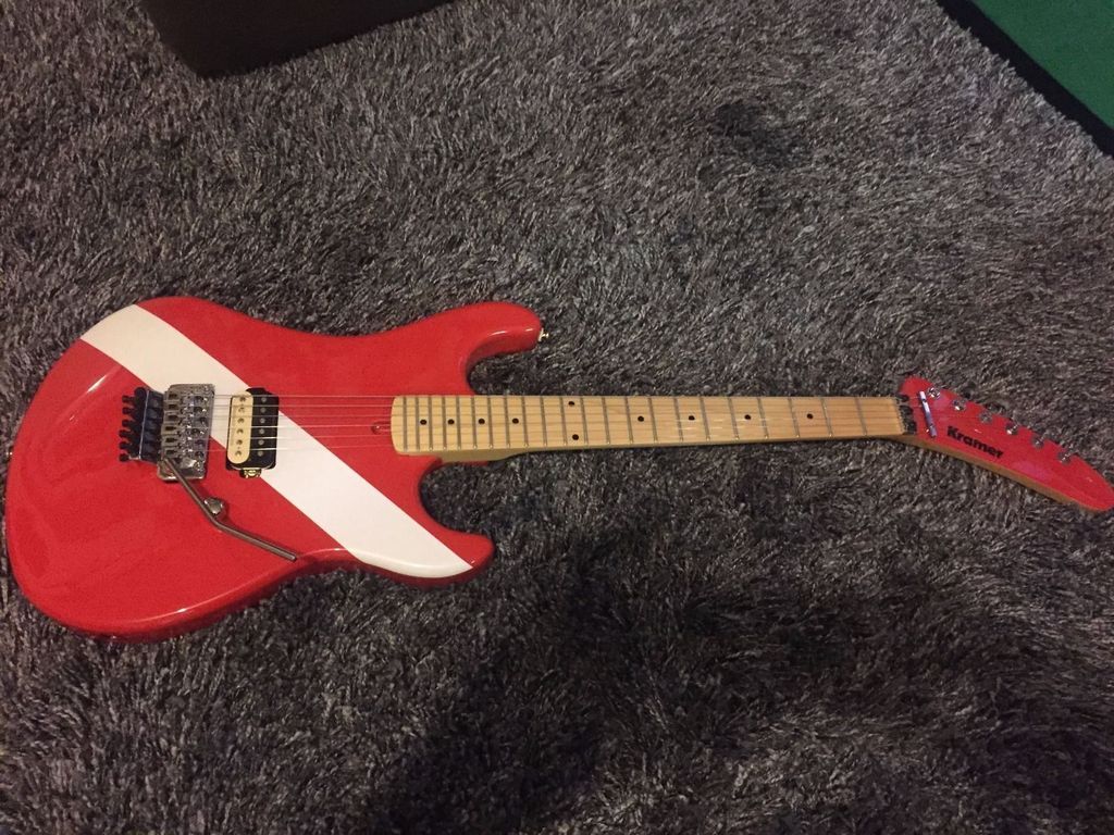 FT Kramer 'The 84' Diver down stripe. would like Telecaster. Guitars